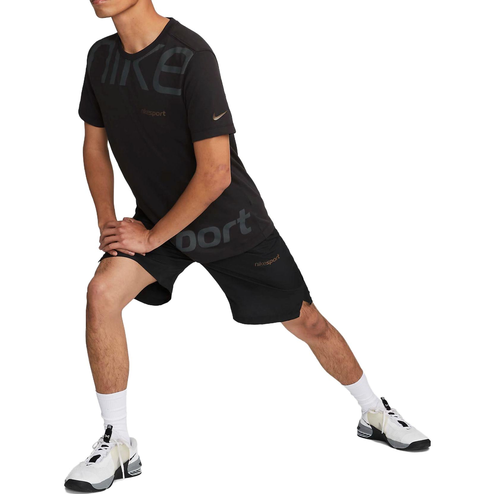 Nike Dri-FIT Flex Woven Training Shorts 'Black' FJ5276-010