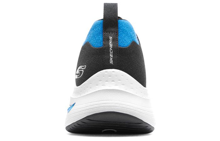 Skechers Arch Fit Shoes 'Black White Blue' 894137-BKBL