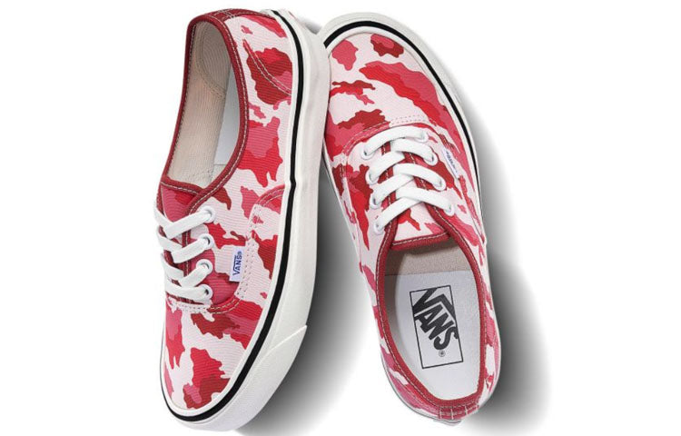 Vans Authentic 44 DX Red Camouflage Unisex VN0A38ENV7H