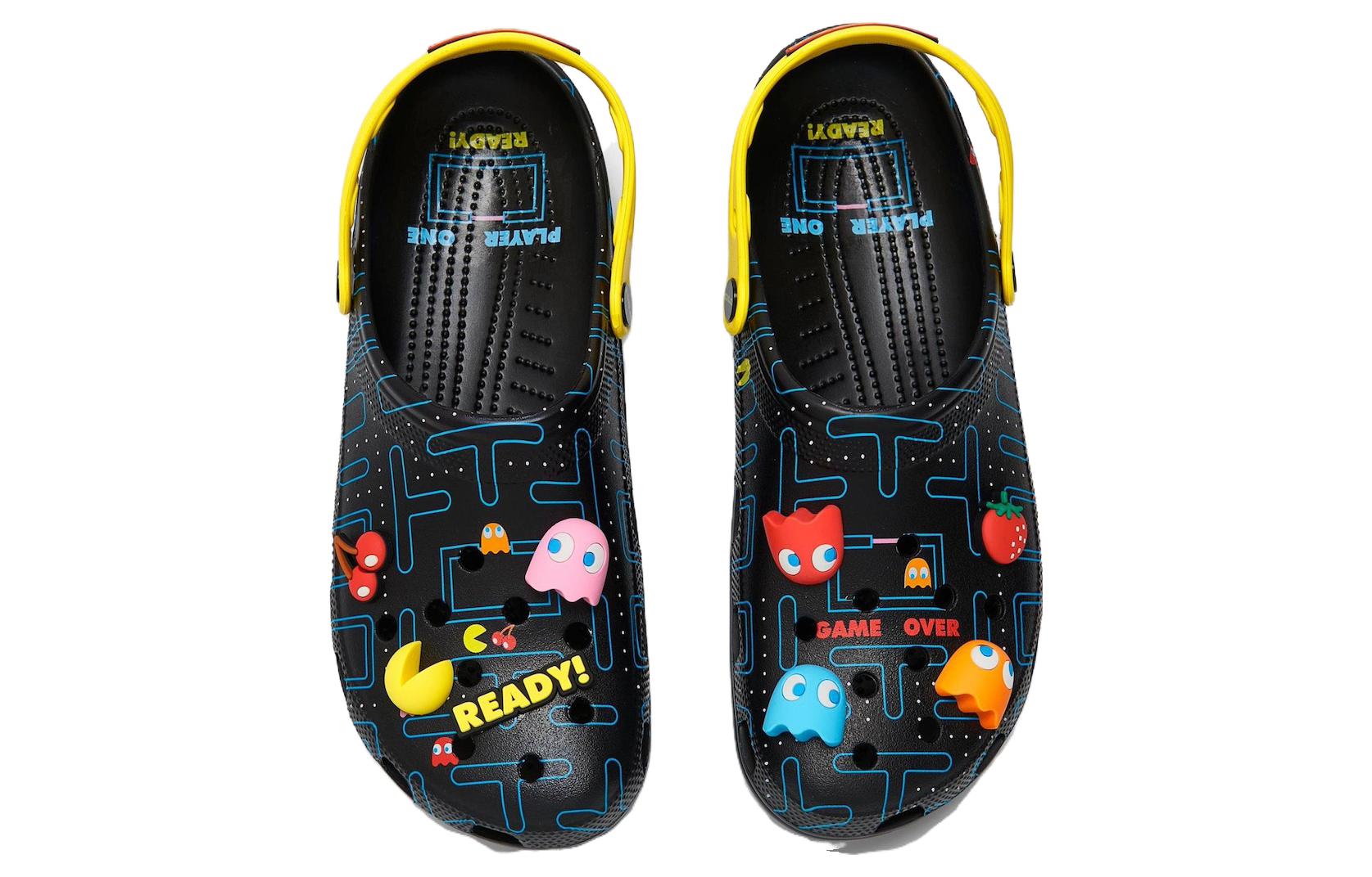 Crocs x Pac-Man All-Terrain Clogs 'Black Yellow' 209321-001