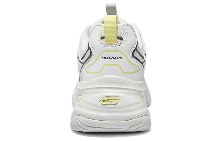 (WMNS) Skechers D'Lites 4.0 Shoes 'Grey White' 896256-NTMT