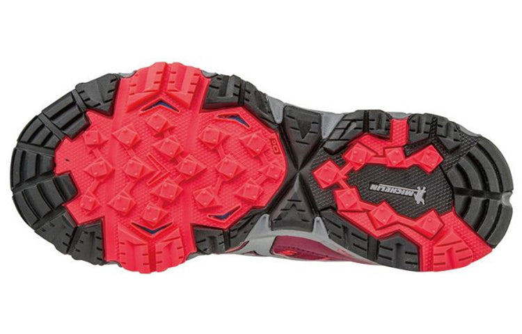 Mizuno Wave Mujin 3 Low Tops Wear-resistant Red J1GD167004