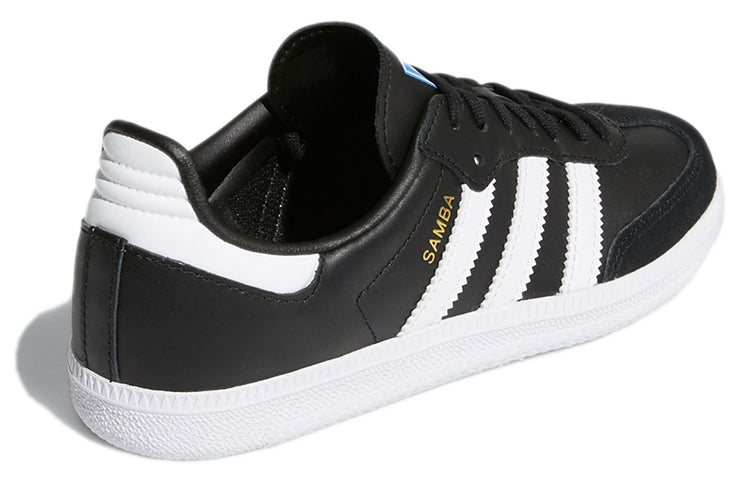 (GS) adidas Samba OG J 'Black White' B37294