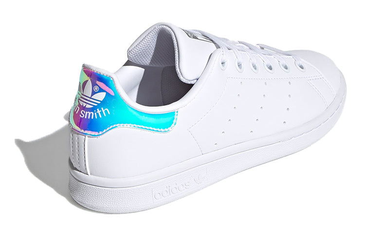 (GS) adidas Originals Stan Smith J Shoes 'Cloud White Silver Metallic' FX7521