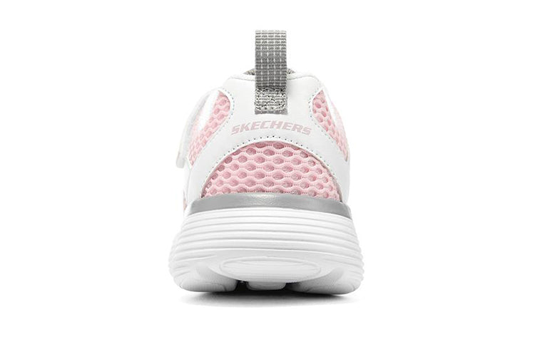 (GS) Skechers Go Run 400 V2 'White Pink' 302551L-WPK