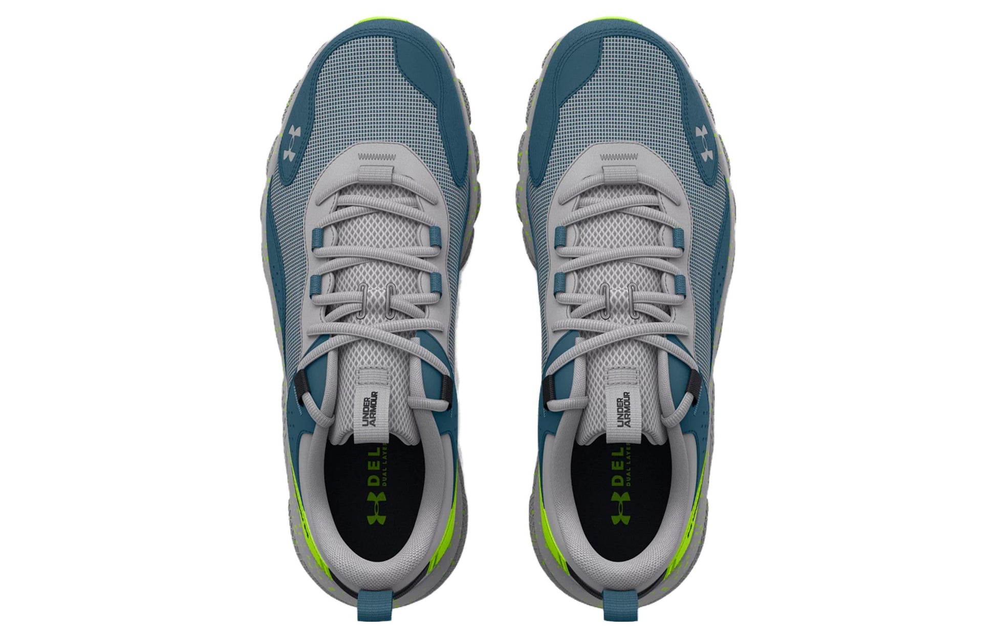 Under Armour Charged Verssert Speckle 'Mod Grey Lime Surge' 3025750-103