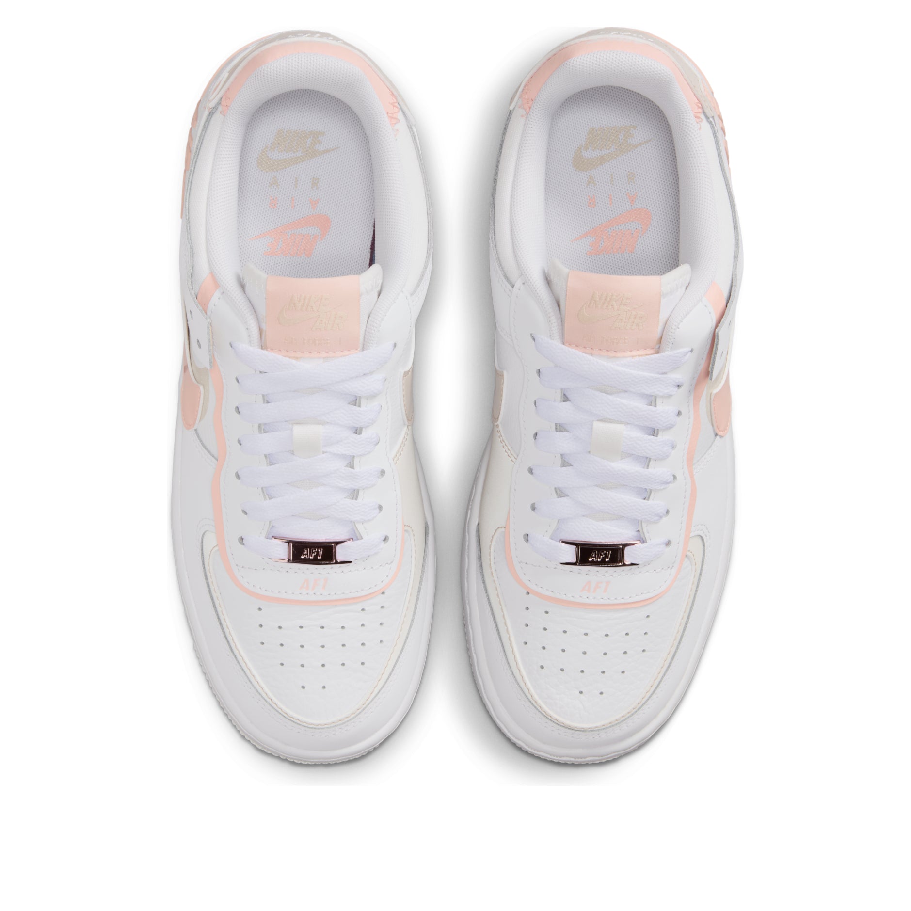 (WMNS) Nike Air Force 1 Shadow 'White Washed Coral' CI0919-121
