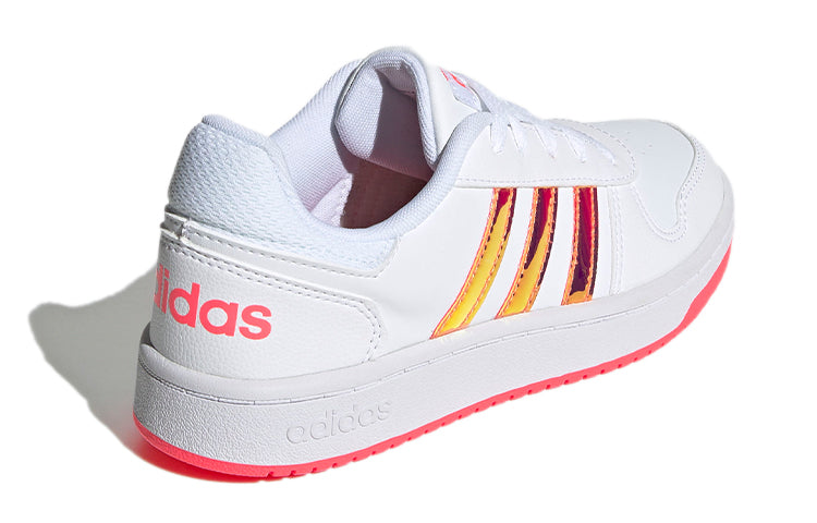 (GS) adidas Hoops 2.0 'White' FW7616