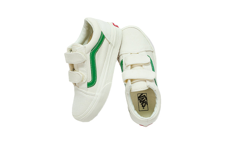 (PS) Vans Old Skool 'White Green' VN0A4BUVRFX