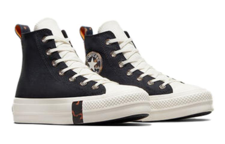 (WMNS) Converse Chuck Taylor All Star Lift Tortoise High Top 'Black' A05257C