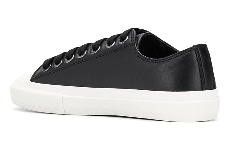 (WMNS) Burberry Logo Print Two Toned Sneakers 'Black Cotton White Sole' 80193261