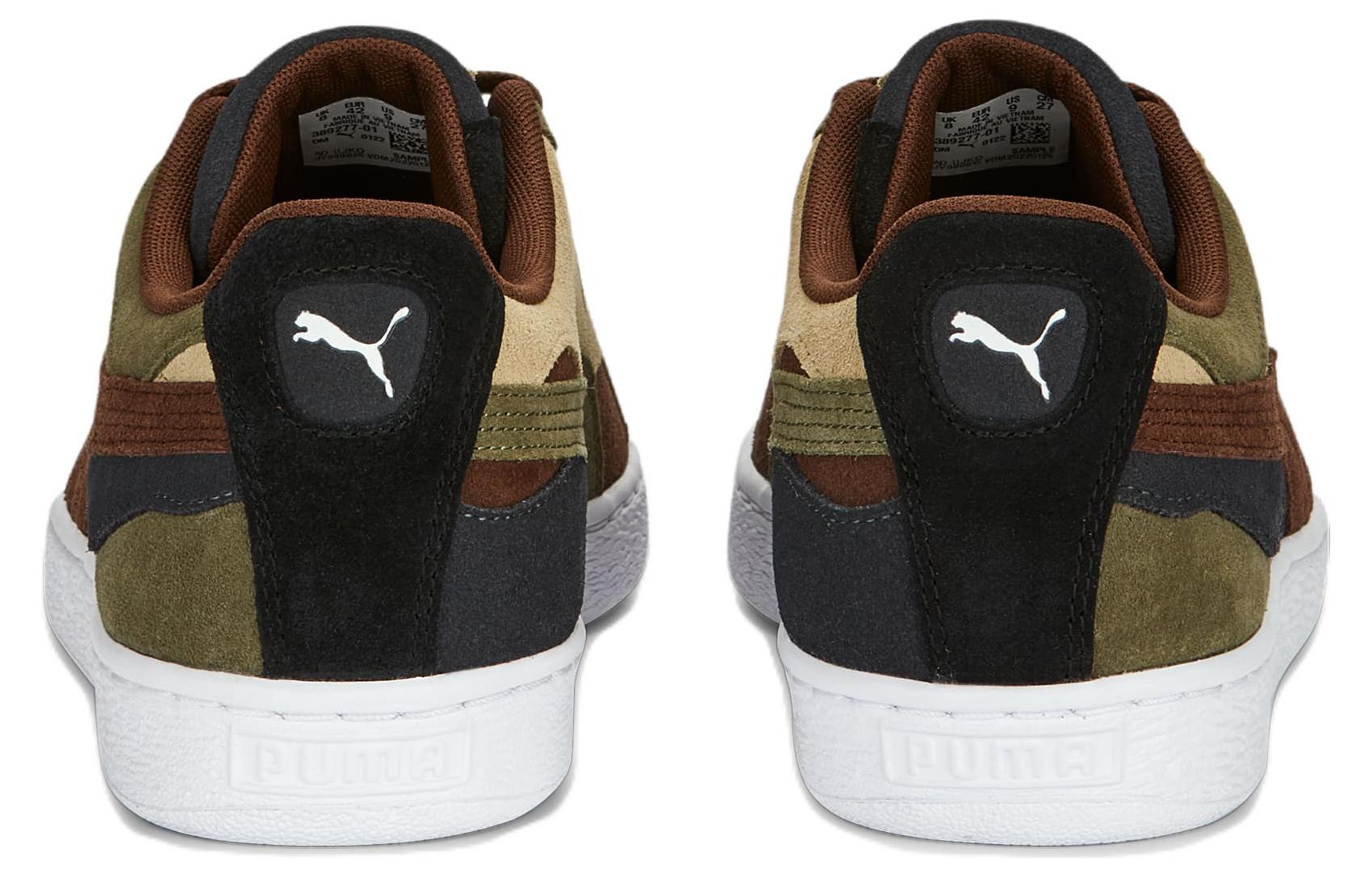 PUMA Suede 'Camowave - Olive Chestnut Brown' 389277-01