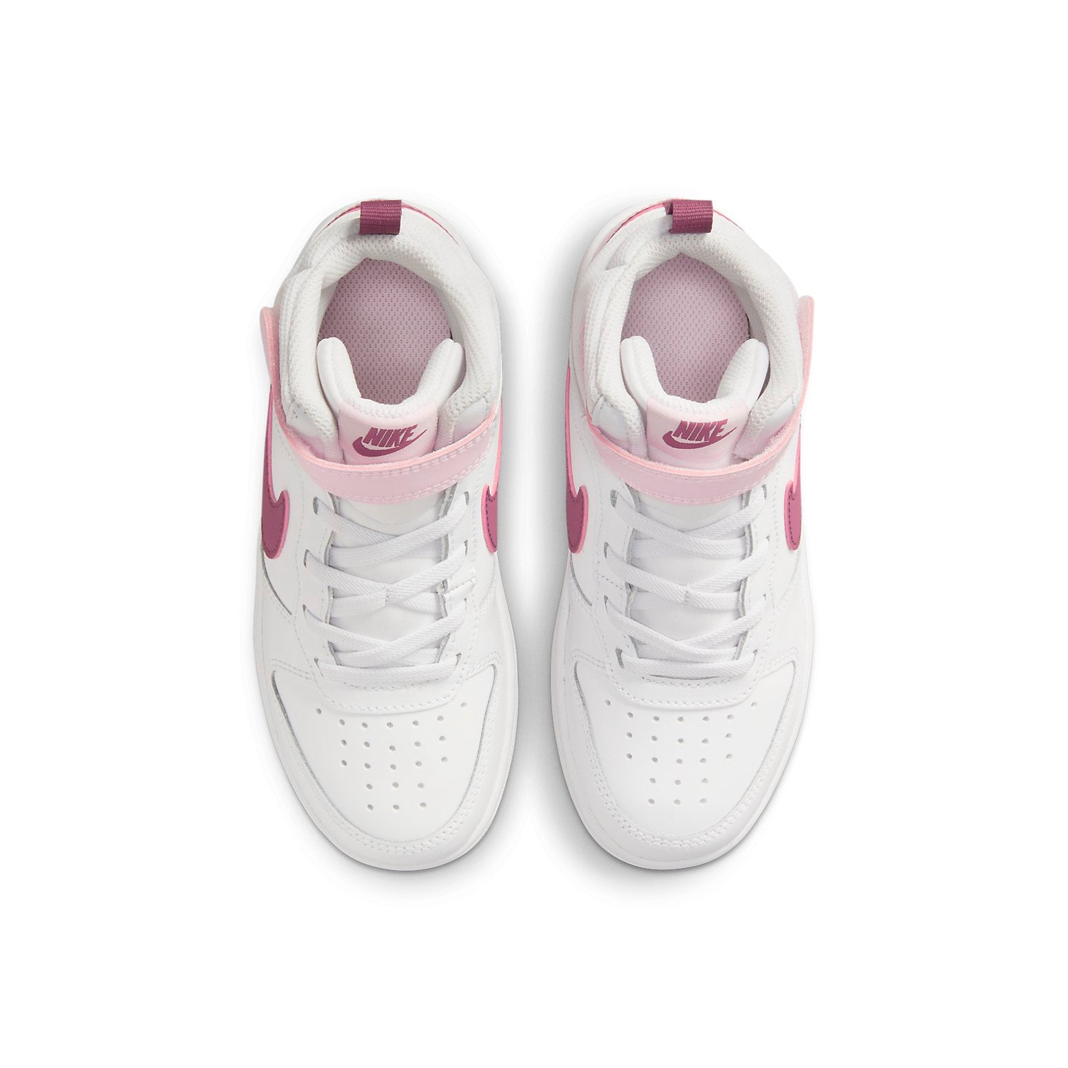 (PS) Nike Court Borough Mid 2Velcro 'Pink Foam' CD7783-104