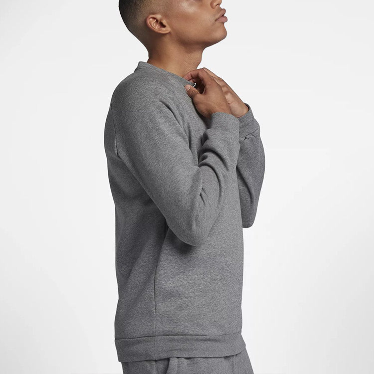 Air Jordan Jumpman Fleece mens actve Casual Sports Round Neck Pullover Gray 940170-091