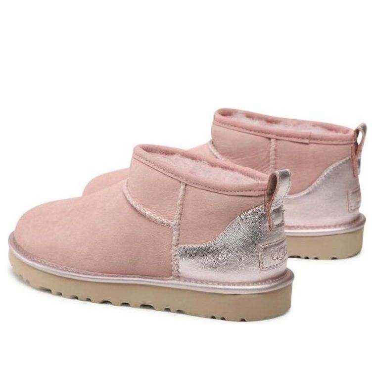 (WMNS) UGG Cassic Ultra Mini Shine 'Pink' 1123634-RSGRY