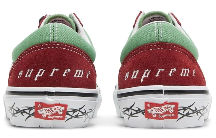 Vans Supreme x Old Skool 'Barbed Wire - Green' VN0A5KRXRER