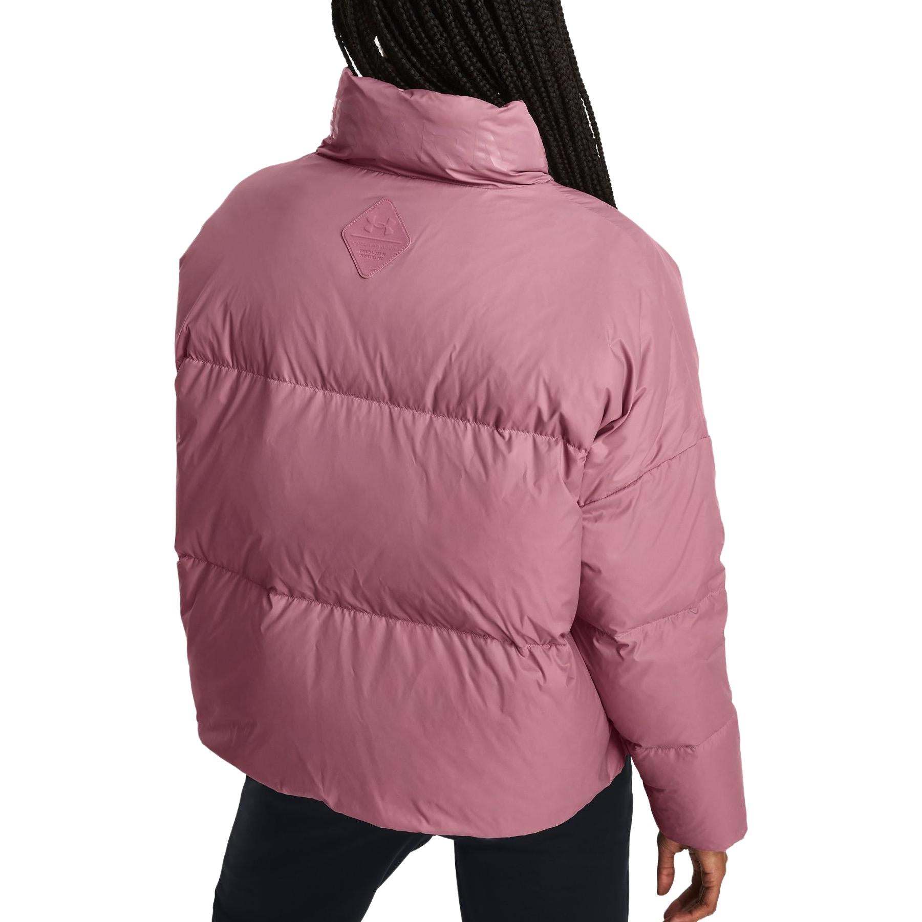 (WMNS) Under Armour ColdGear Infrared Down Puffer Jacket 'Pink' 1378858-697