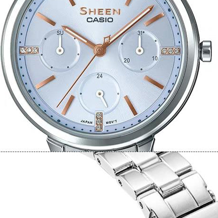 CASIO SHEEN Series Quartz Silver Analog SHE-3510D-2A