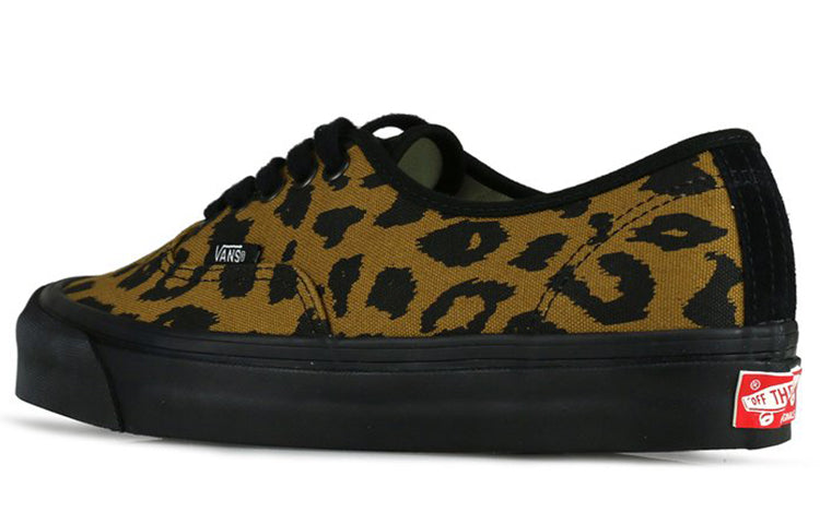 Vans Authentic LX Canvas Suede 'Leopard Black' VN000UDDU9M