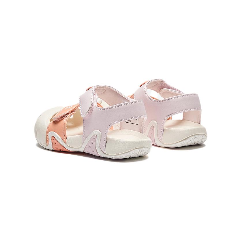 (TD) ANTA Baby Walking Sandals 'White Pink Orange' 322420071-3