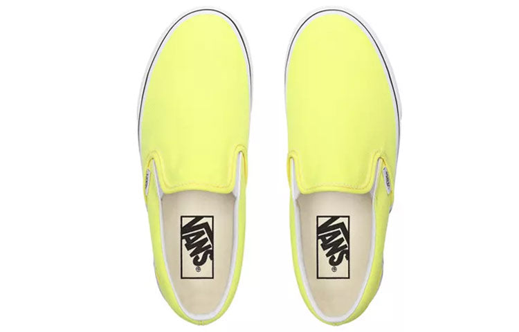 Vans Neon Classic Slip-On 'Lemon Yellow' VN0A4U38WT7
