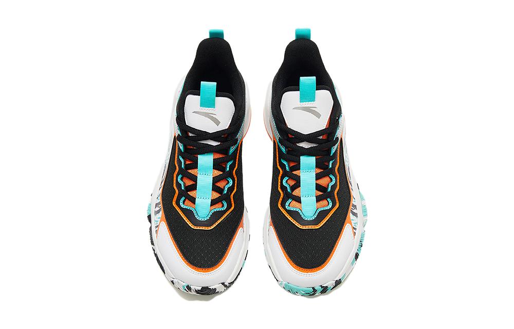 (GS) ANTA Basketball Shoes 'White Black Blue' A312331142-1