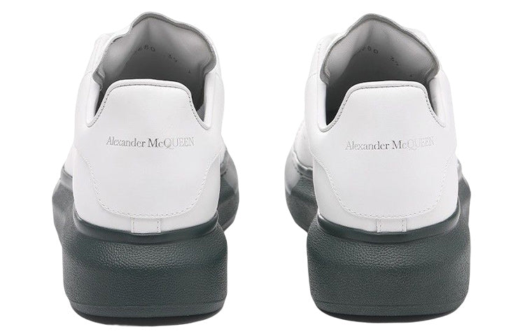Alexander McQueen Oversized Sneaker 'White Green Sole' 553680WHTQ49448