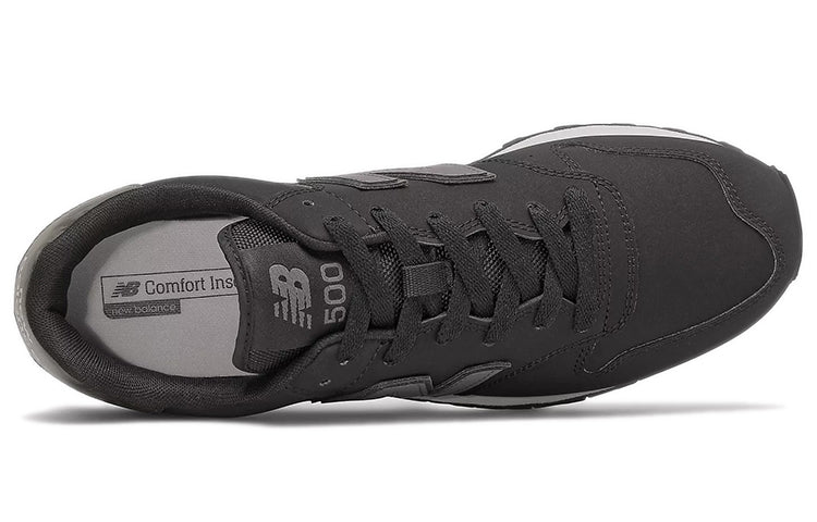 New Balance 500 Classic 'Black Silver' GM500WE1