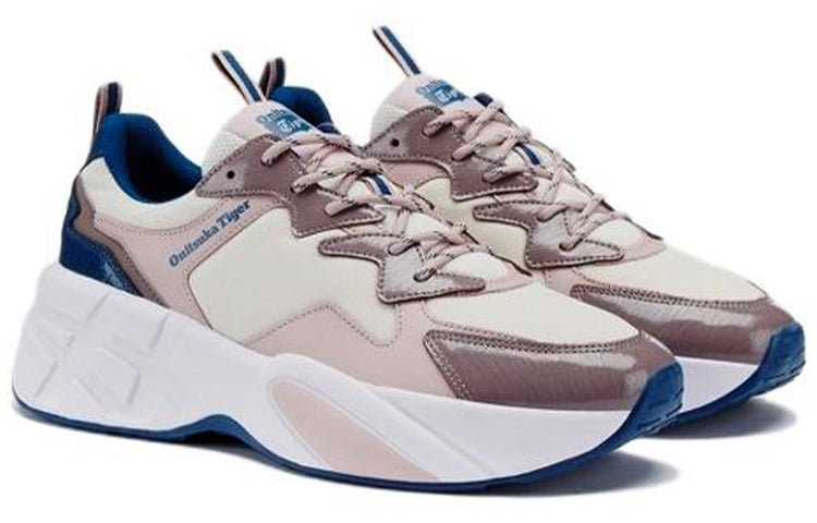 Onitsuka Tiger Pleaker Shoes 'Cream White Pink Blue' 1183B900-102
