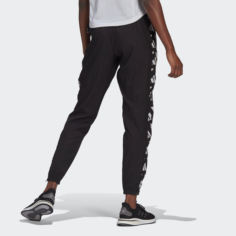 (WMNS) adidas Celeb Pant W Running Sports Knit Long Pants/Trousers Black GK6190