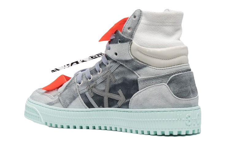 Off-White Off-Court 3.0 High-Top Board Shoes Creamy/White OMIA065S21LEA0016145