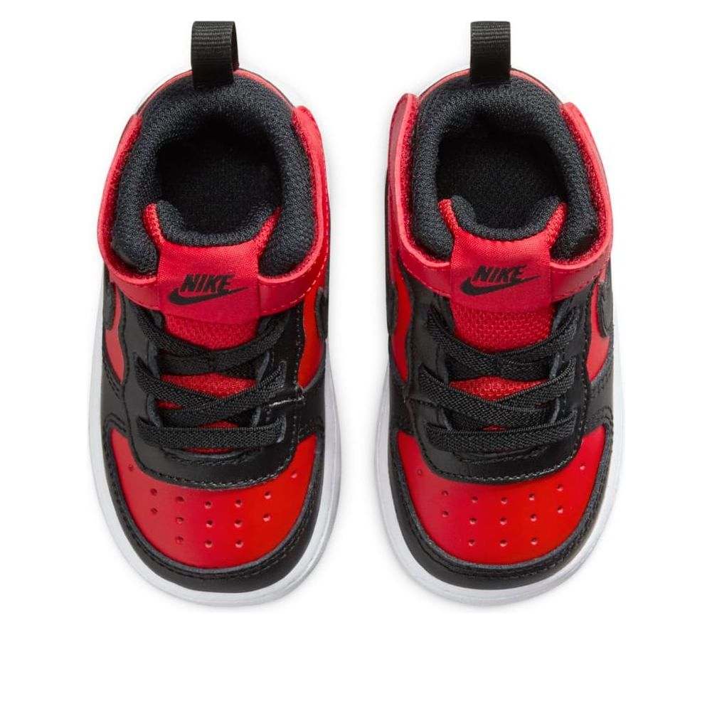 (TD) Nike Court Borough Mid 2 'University Red Black' CD7784-602