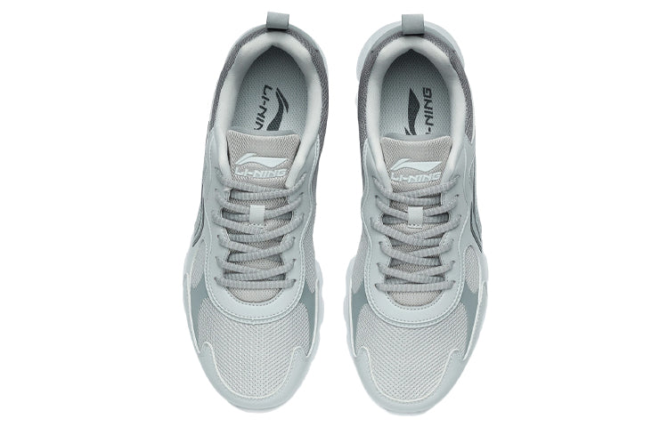 Li-Ning Basic Running Shoes 'Grey White' ARSR059-4