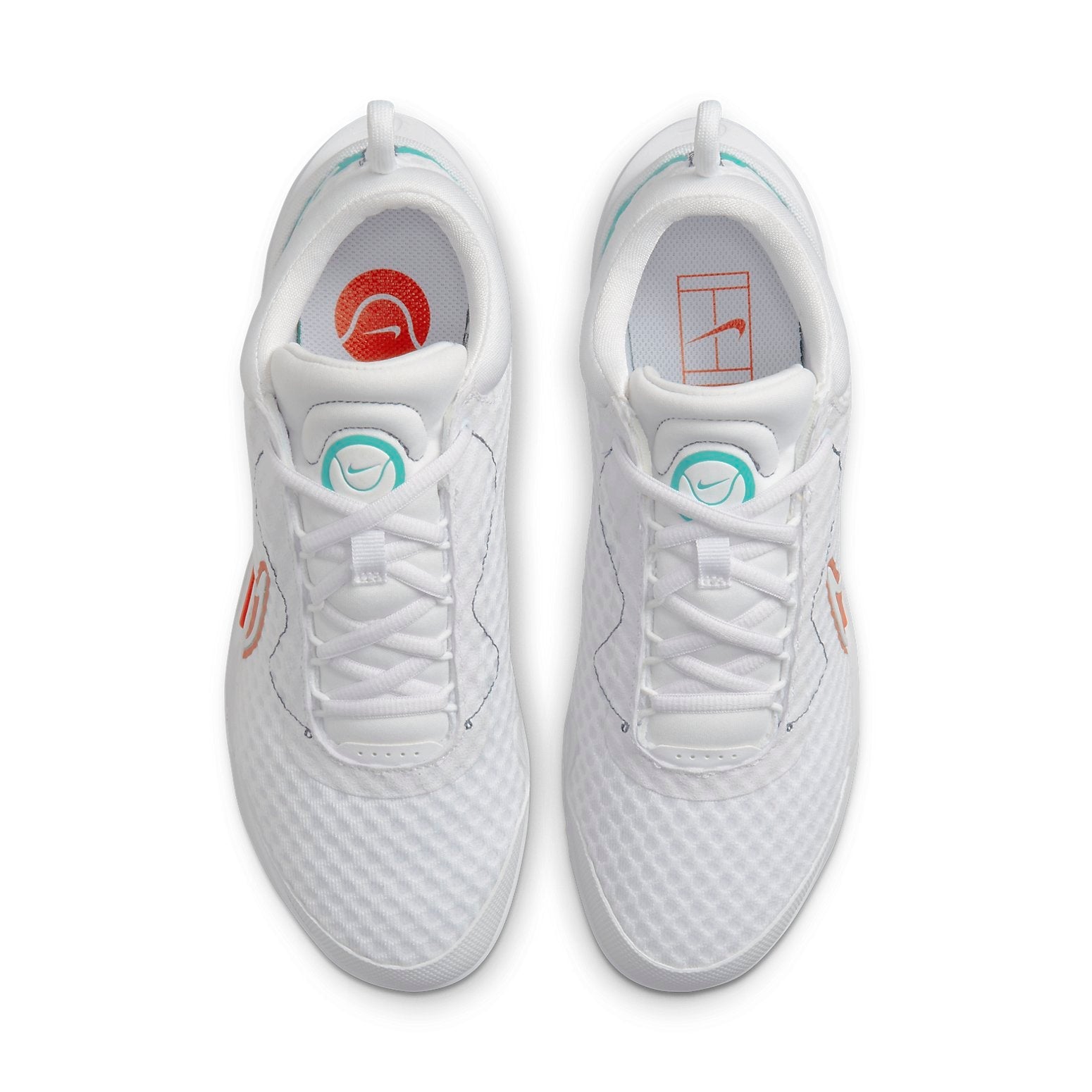 (WMNS) Nike Court Zoom Pro 'White Washed Teal' DH0990-136