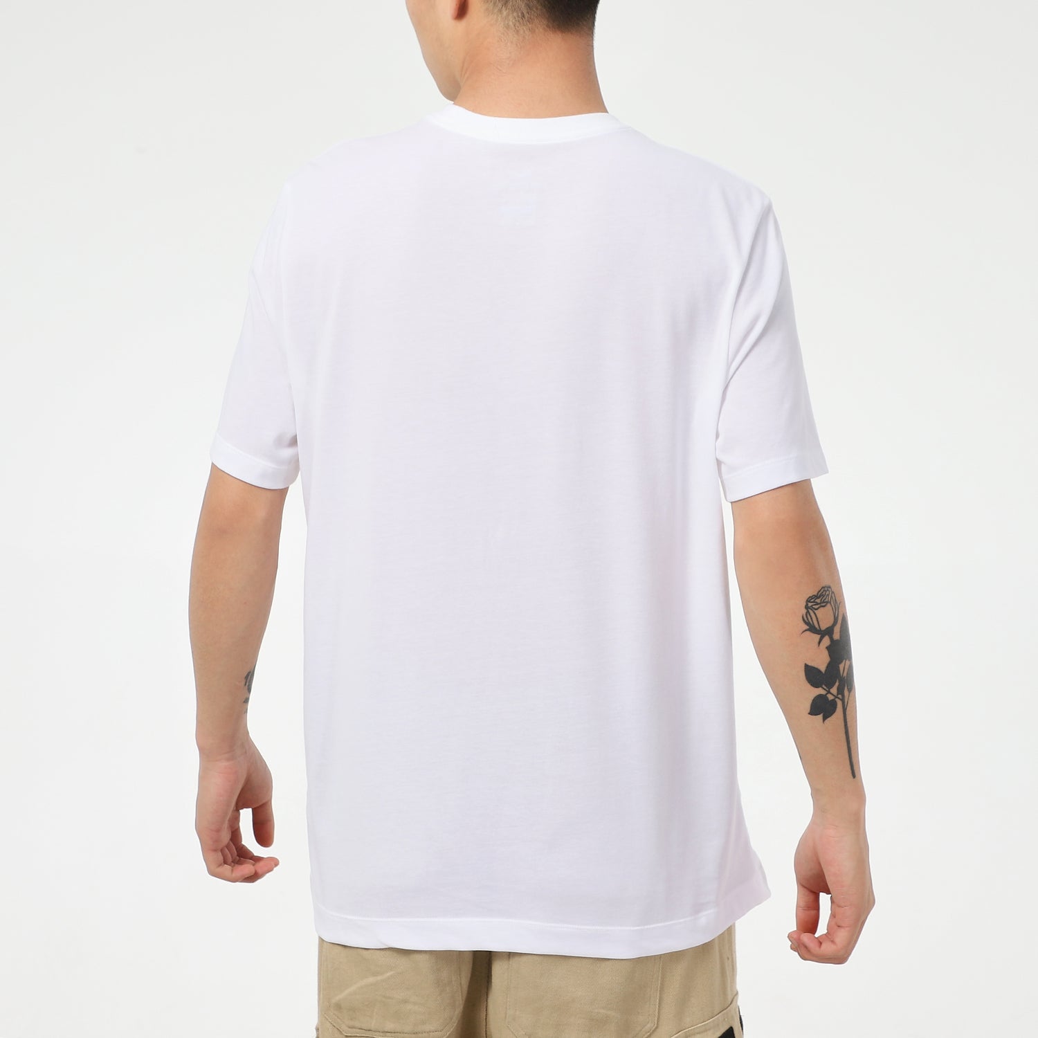 Nike Dri-FIT Logo Printing Quick-dry Sports Male White DA1797-100