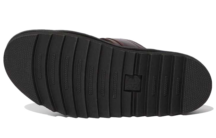 Dr. Martens Myles Brando Leather Sandals Brown 23523211