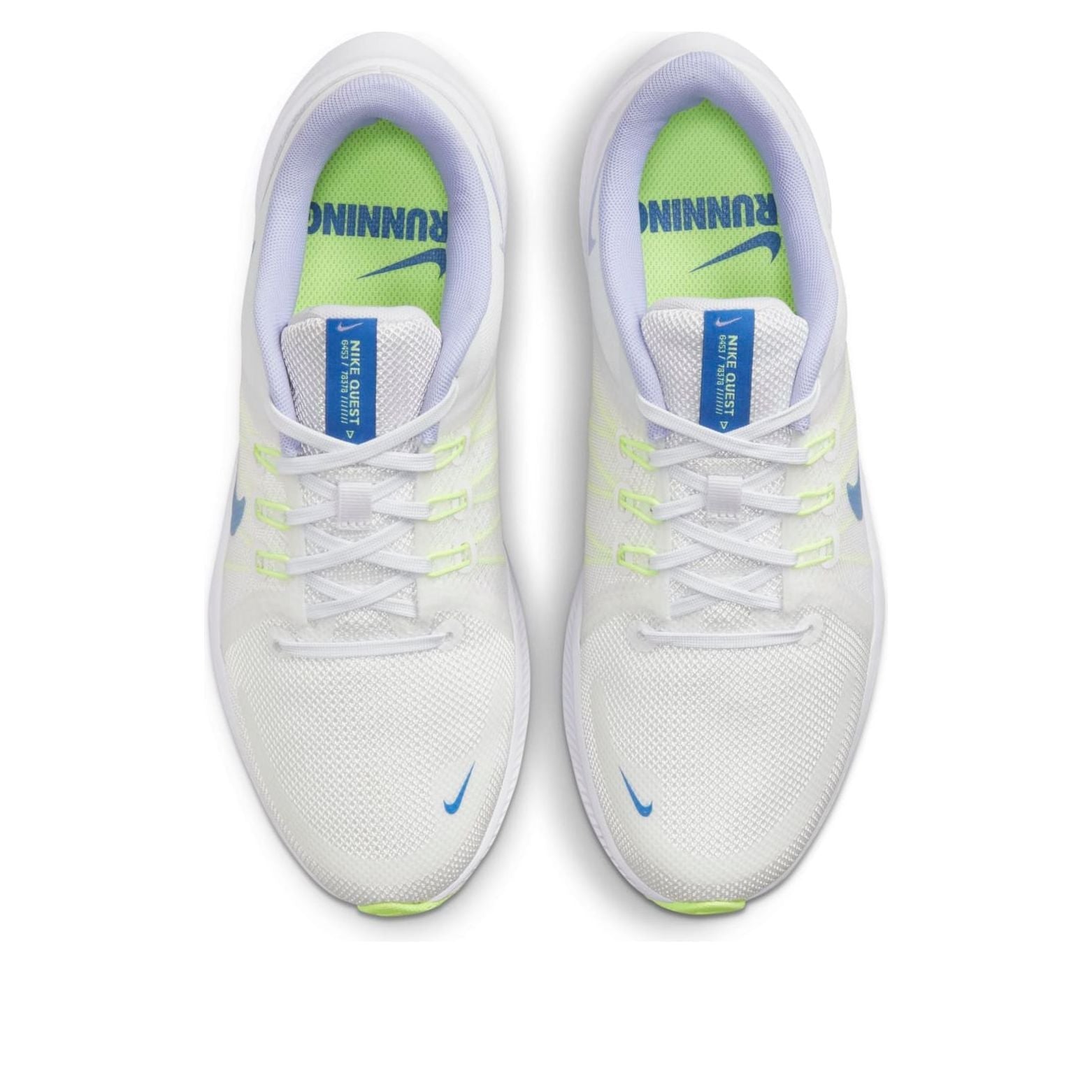 (WMNS) Nike Quest 4 'White Game Royal' DA1106-101
