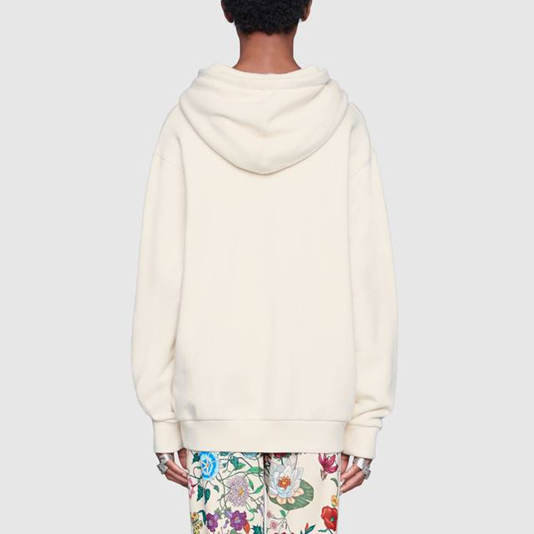 (WMNS) Gucci Sweatshirt With Sequin Logo 'Off White' 469251-XJASC-9480