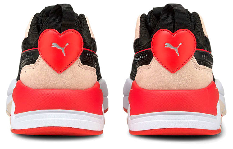 (WMNS) PUMA X-Ray Game Valentine s Black/White/Red For 368857-02