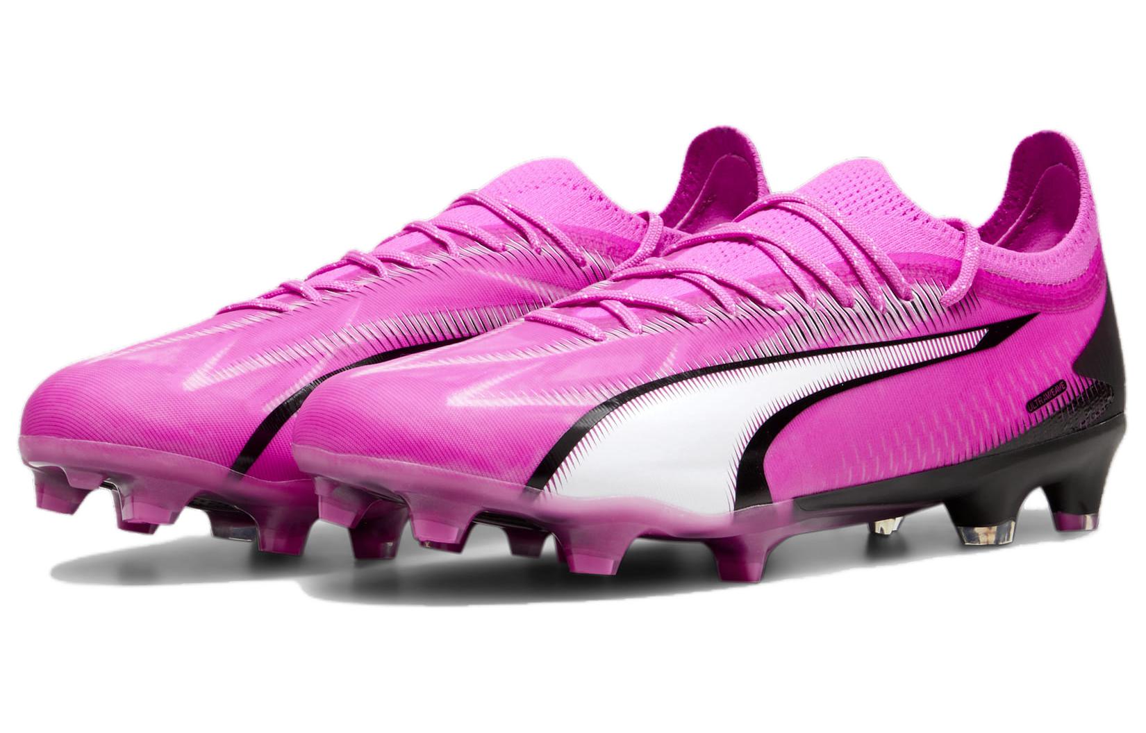 PUMA Ultra Ultimate FG Cleats 'Pink White Black' 107744-01