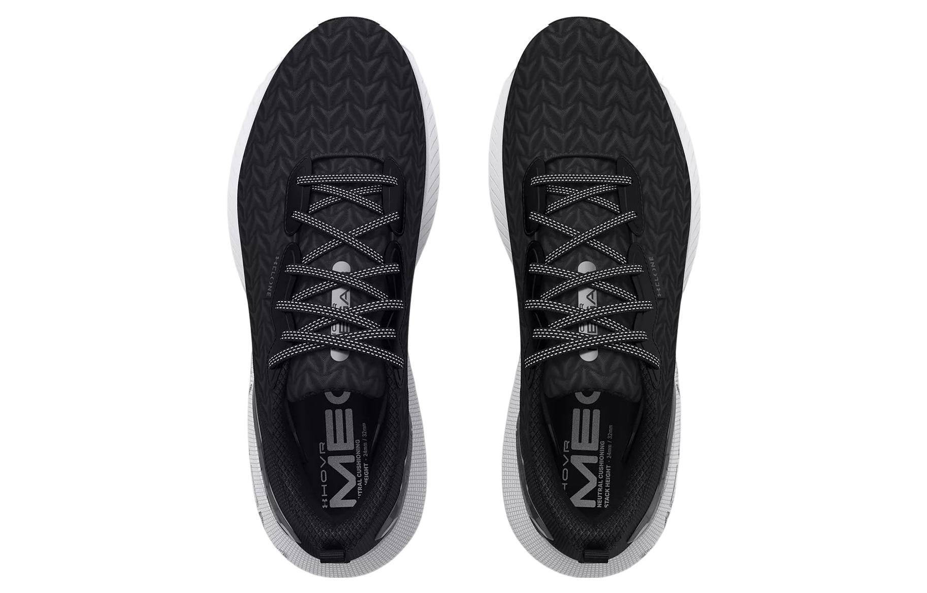(WMNS) Under Armour HOVR Mega 3 Clone 'Black White' 3025313-003