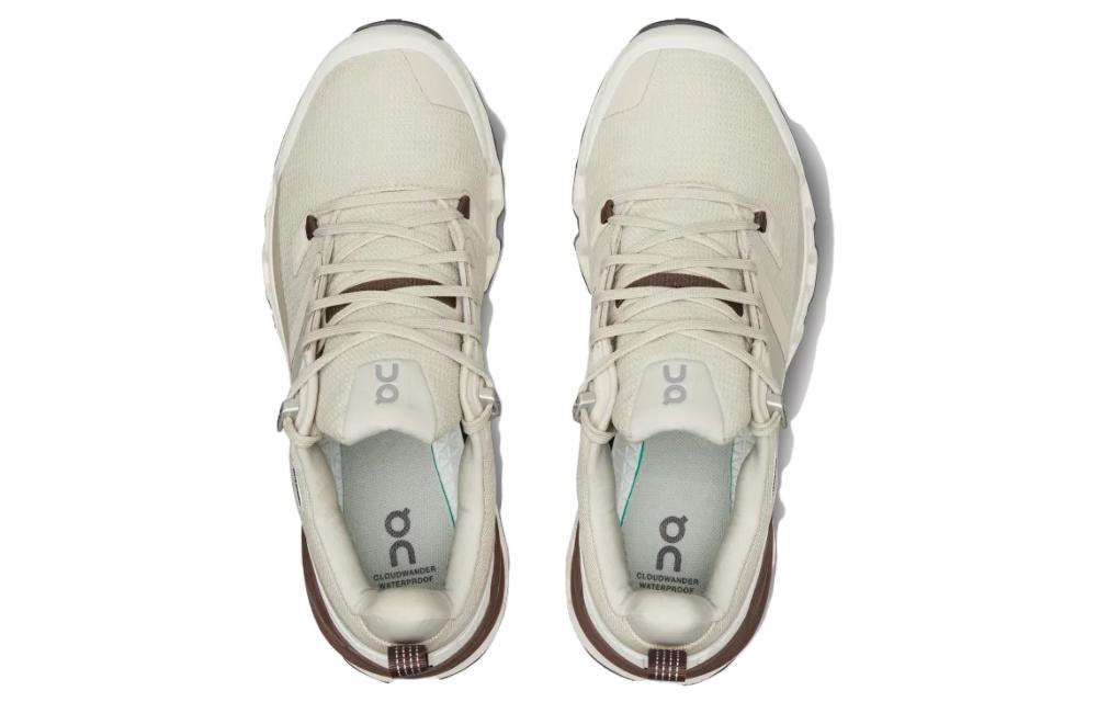 (WMNS) On Running Cloundwander Waterproof 'Sand Ivory' 73.98055