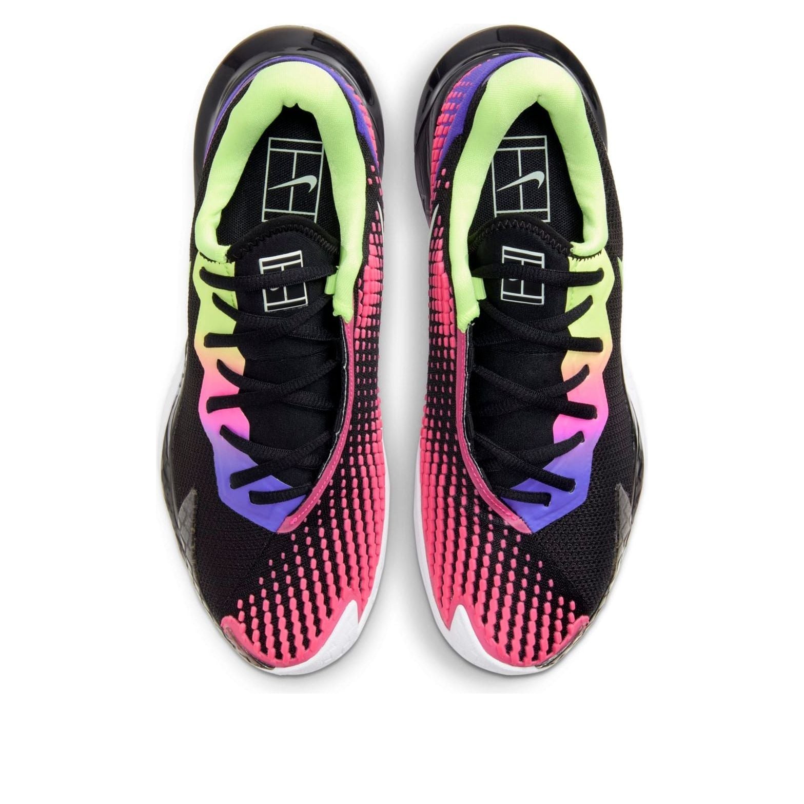 (WMNS) Nike Court Air Zoom Vapor Cage 4 'Black Multi' CD0431-002