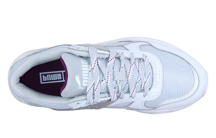 (WMNS) PUMA R698 Trinomic Running Shoes Grey/White 359013-01