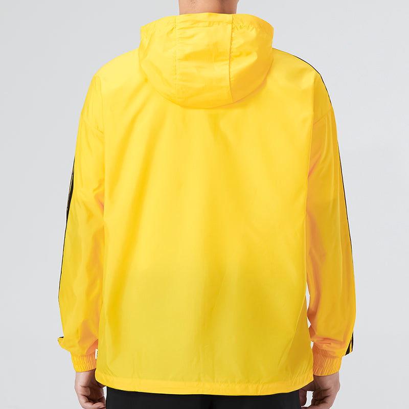 adidas Neo Essentials Windbreaker Jackets 'Yellow' HN6627