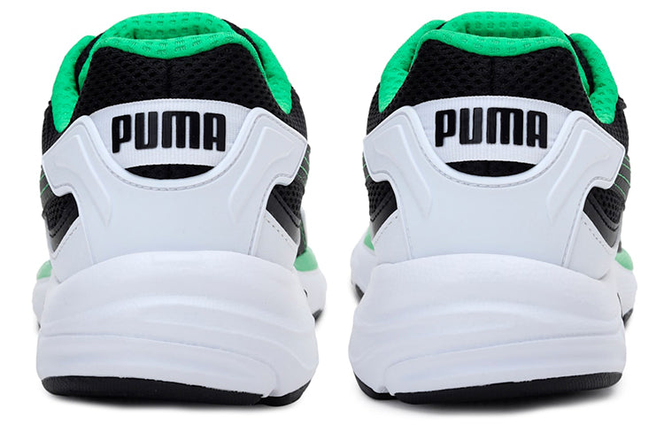PUMA Axis Plus 90s SoftFoam Trainers White/Green 370287-18