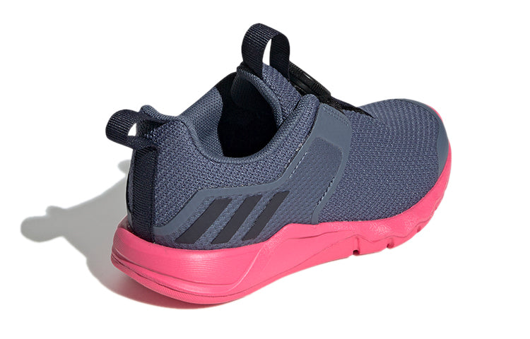 (GS) adidas Rapidaflex Boa K Shoes Blue/Pink G26119