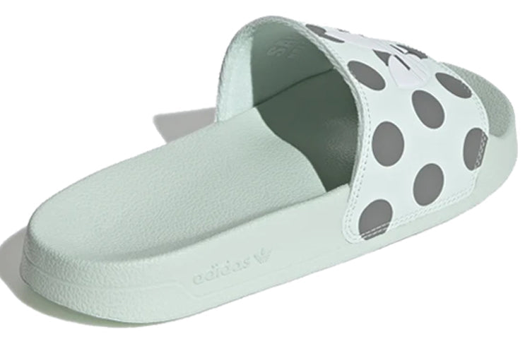 (WMNS) adidas Adilette Slides 'Dash Green Polka' FU9150
