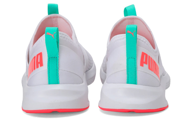 (WMNS) PUMA Prowl Slip On Low-Top Sneakers Grey/Red 193078-04