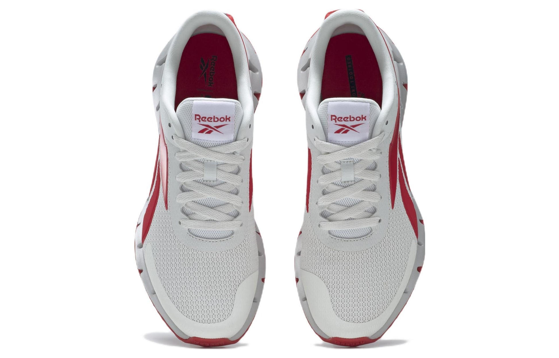 Reebok Zig Dynamica 2 'Pure Grey Vector Red' HQ5889